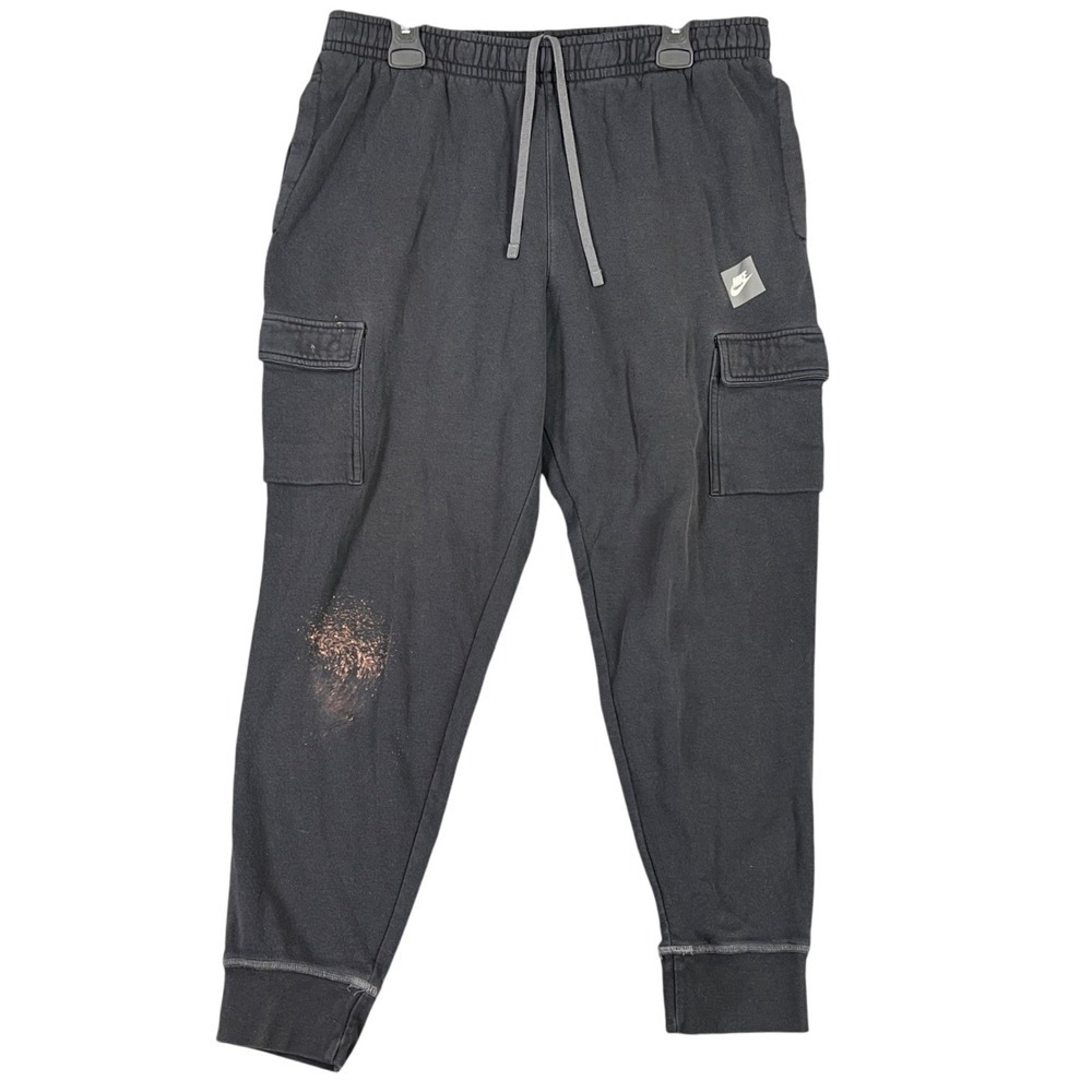 Nike Sportswear Cargo Jogger Sweatpants Men XL Athleisure Just Do It Vintage Y2K